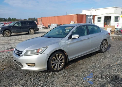 2015 Honda Accord Sport from USA, damaged, VIN 1HGCR2F56FA189615